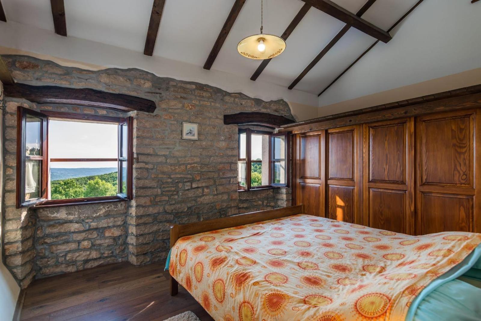 Rustic Villa Marija With Panoramic View In Zrenj Exterior foto