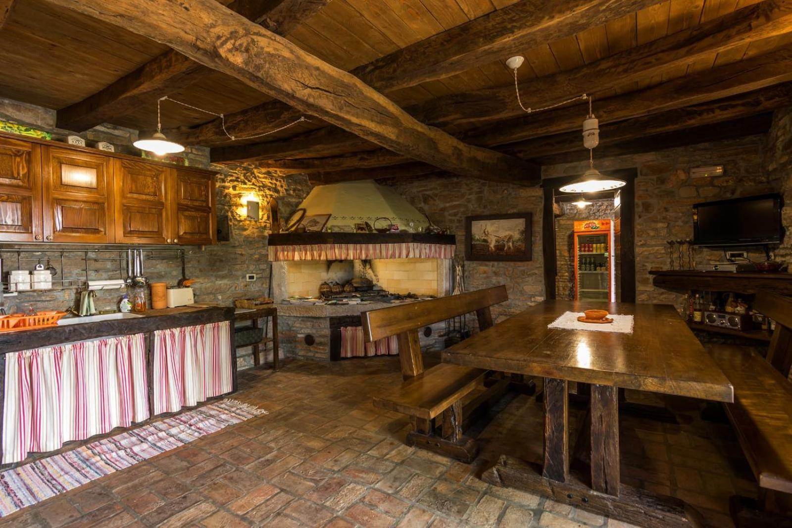 Rustic Villa Marija With Panoramic View In Zrenj Exterior foto